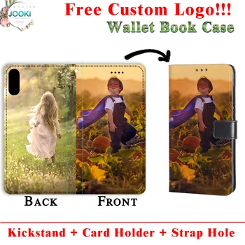 

For Huawei Mate 10 Lite Book case DIY Custom Cover for case Huawei Honor 9i Flip Phone Cases Wallet Pouch Print gift customized