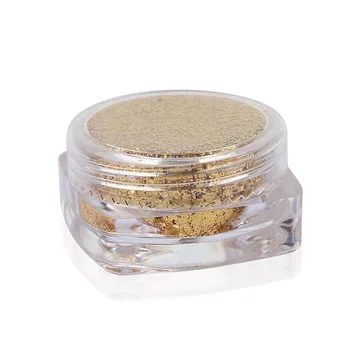 Nail Art Holographic Metallic Mirror Effect Chrome Powder Gold Silver Sponge Stick DIY Decoration Tool