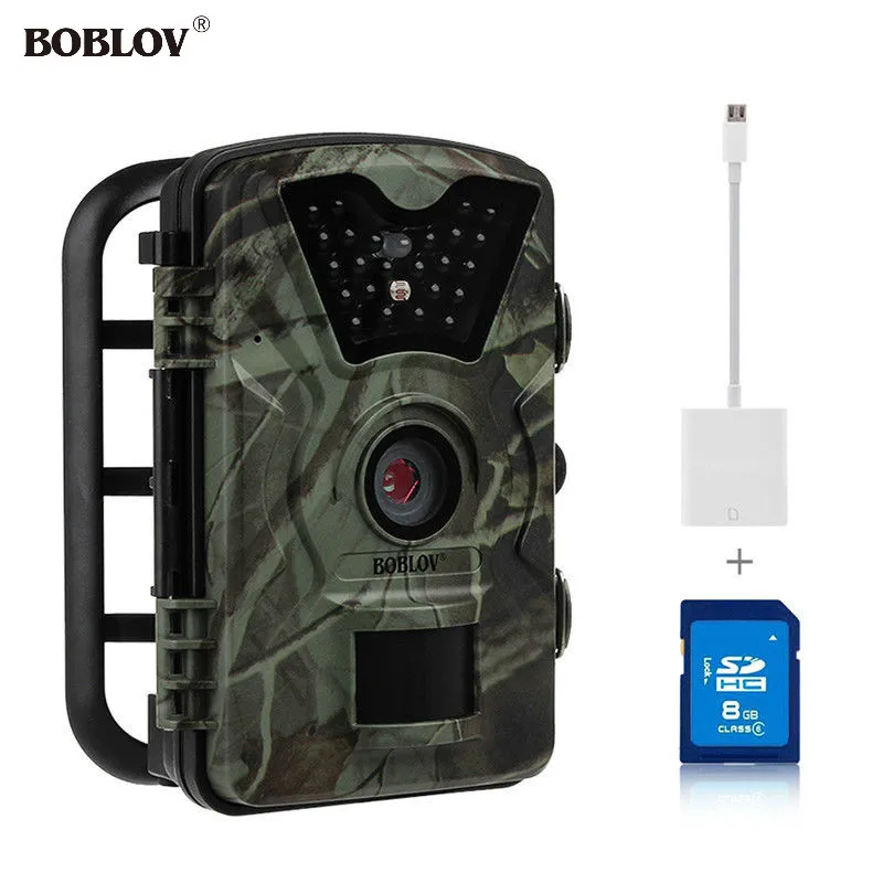 BOBLOV CT008 Trail Camera 2.4" LCD 1080P HD 12MP IR Waterproof Hunting
