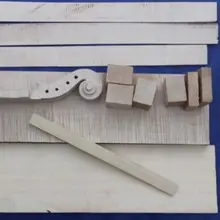 Части скрипки один набор 4/4 размера скрипки изготовление материала для Luther