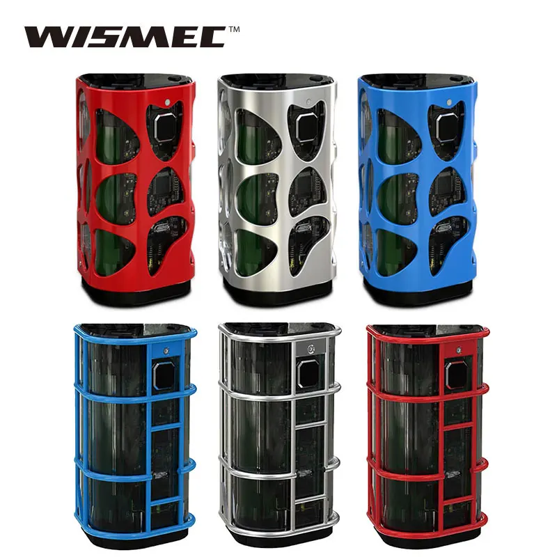 

Original WISMEC ES300 Exo Skeleton TC Box Mod suitable for 2.8ml KAGE Tank Atomizer ES300 Exo Skeleton E-cigs Mod 300W