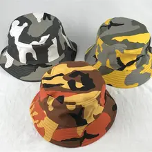 Камуфляжная шляпа-ведро с принтом, рыбацкая шляпа, уличная шляпа для путешествий, шляпа от солнца для мужчин и женщин, 223