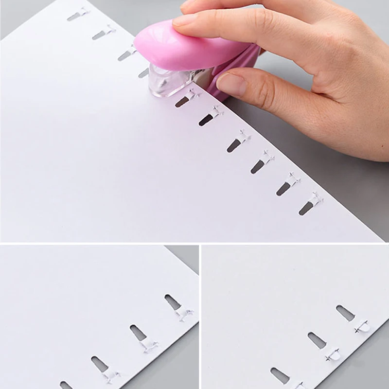 

No Nails No Staples Stapling Machine Mini Cute Book Stapleless Stapler Paper Stapling Stapler Without Staple