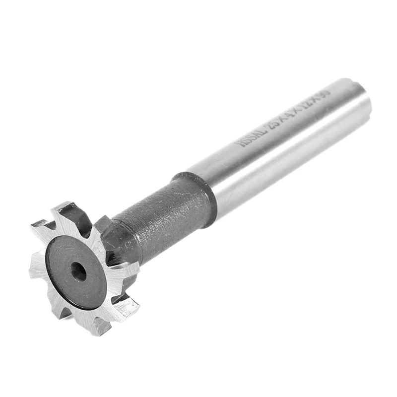 

8-Slot T-Slot End Mill Milling Cutter 4Mm Depth 25Mm Cutting Diameter