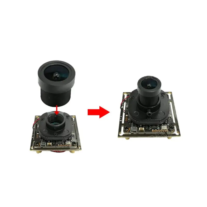 

Metal M12 MTV Mount Lens Holder Bracket Support for Car Surveillance Security Camera With IR650 Filter Lens Accessories