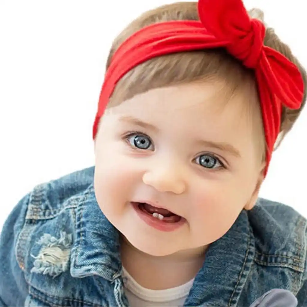Detail Feedback Questions About Cute Baby Girls Headband Rabbit Bow