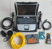 2018 High Quality ICOM A2 +B+C for bmw Diagnostic & Programming Tool + ISTA/D 4.08.31 ISTA/P 3.63 + CF-19 Laptop