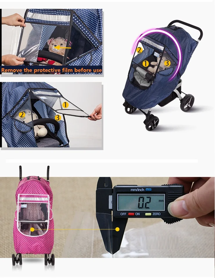 universal baby carrier rain cover