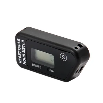 

Re-settable Inductive Motocross Digital Waterproof Hour meter for gasoline Engine Boat Generator Snowmobile RL-HM016H