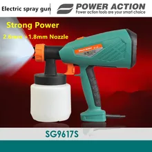 650w Electric Spray Gun Paint Spray Gun 800ml DIY electric spray gun HVLP sprayer with 1.8 /2.6mm nozzle Power Paint Sprayers