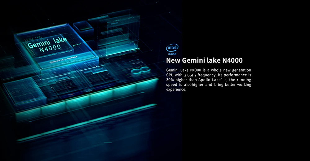 11,6 дюймов Alldocube Knote5 Молодежная версия планшет Gemini Lake N4000 двухъядерный 4 Гб памяти 128 ГБ Rom с клавиатурой-черный