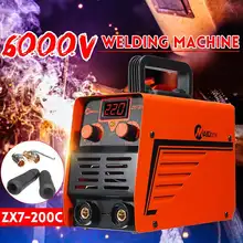 ZX7-200C ручной сварочный аппарат IGBT инвертор MMA дуговой сварки миниатюрный сварочный аппарат машина 25-300A 220V