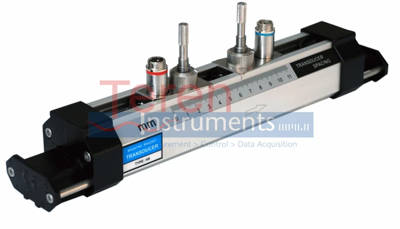 

HS DN15-100 mm Clamp On mounting bracket ultrasonic transducer for handheld or portable type ultrasonic flow meter