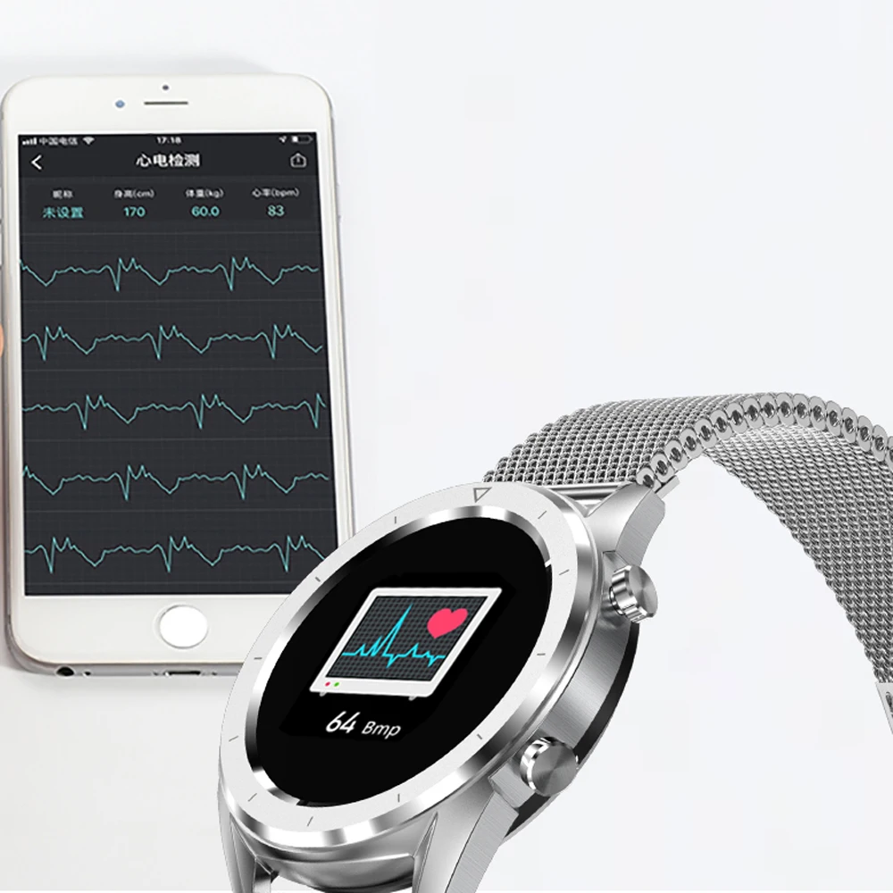 SENBONO DT28 Смарт-часы IP68 водонепроницаемый монитор сердечного ритма ЭКГ кровяное давление мульти-Спорт мужские Смарт-часы для IOS Android