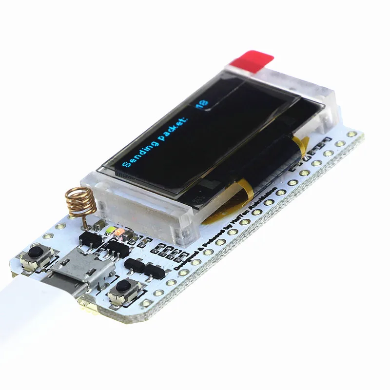 SX1278 LoRa ESP32 0 96 дюймовый синий oled-дисплей Bluetooth WIFI Lora Kit 32 модуль Интернет-плата для