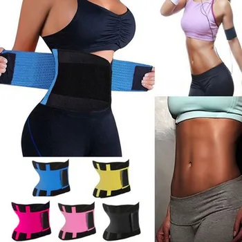 

New Comfortable Women Body Shaper Slimming Wraps Belt Sport Ladies Waist Trainer Cincher Control Burning Body Tummy Slim Belt