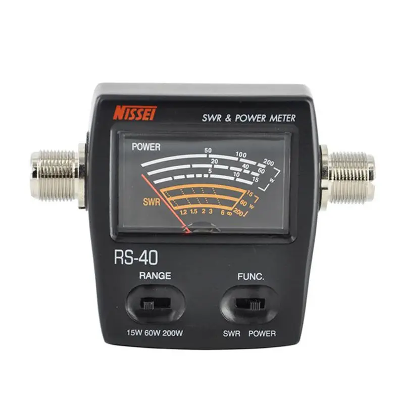 

Rs-40 Swr/Power Meter 140-150Mhz 430-450Mhz 200W For Walkie Talkie Nissei