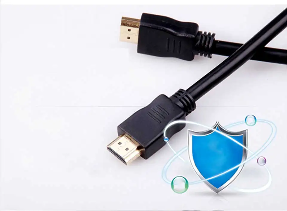 HDMI 1.4 Cables hdmi To Hdmi 5m 3m Lead High Speed With Ethernet 1080p For Monitor Projector TV Computer Black Line 2018 New (8)