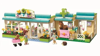 

mylbNew Original 10169 Girl's Friends Pet Hospital Building Blocks Sets Assemble Bricks Compatible toys