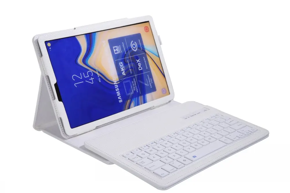 Съемная клавиатура Bluetooth кожаный чехол для Samsung Galaxy Tab S4 10,5 дюйма T830 T835 SM-T830 чехол принципиально с карандашницей