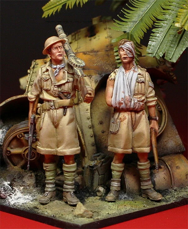 Новинка в разобранном виде 1/35 британской армии (2 цифры) не имеют бак постоянного