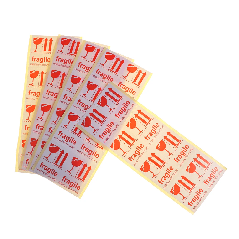 

fragile handle with care self-adhesive shipping label stickers warning label sticker 40pcs