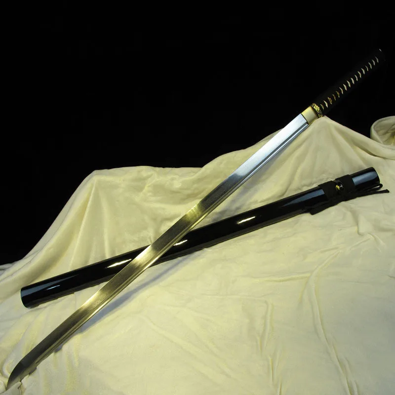 katana sword long katana pattern steel Wu Tan straight knife Tang knife