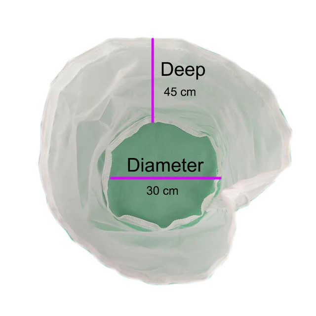 120 микрон фильтр-мешок цилиндрический пивной винный домашний пивоваренный многоразовый виски Самогонный фильтрующий нейлоновая мелкая сетка ситечко инструменты для пивоварения - Цвет: D30 H45