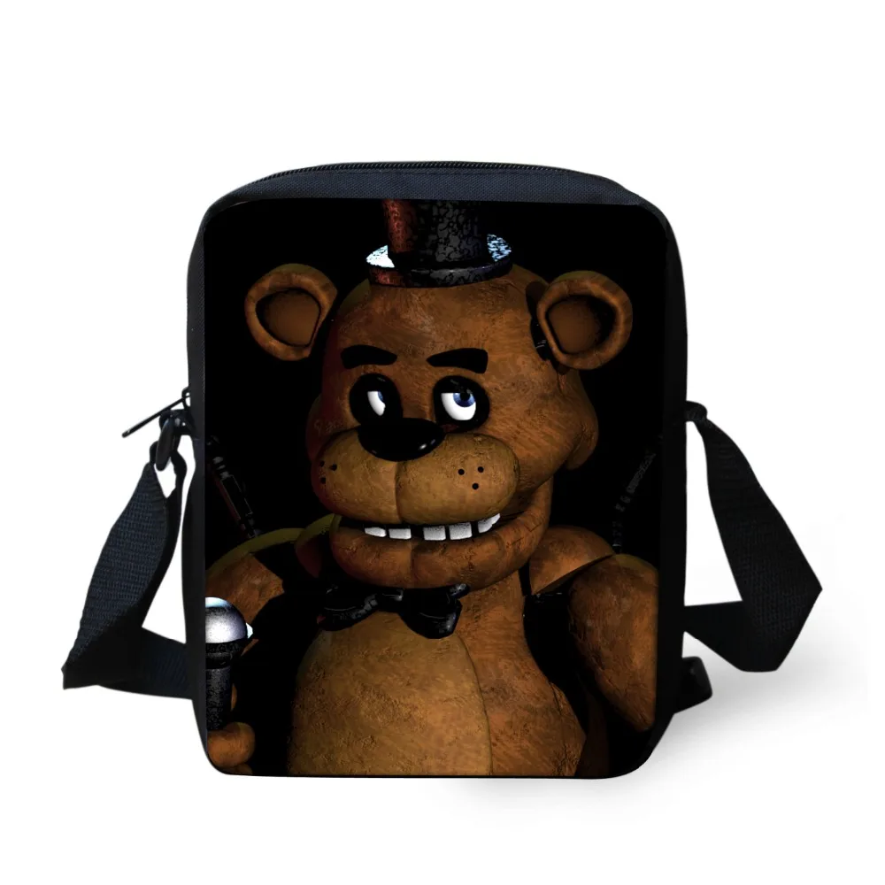 Fashion Children School Bags Bloody Cartoon Five Nights at Freddy Schoolbag for Boys Girls Mochila Kids Shoulder Book Bag Gifts