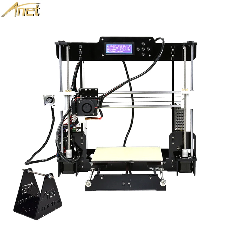 

Anet A8 Auto A8 3D Printer Kit High Precision 0.4mm Nozzle Plus Size Impresora 3D Printer Kit with 0.5kg PLA Filament Christmas