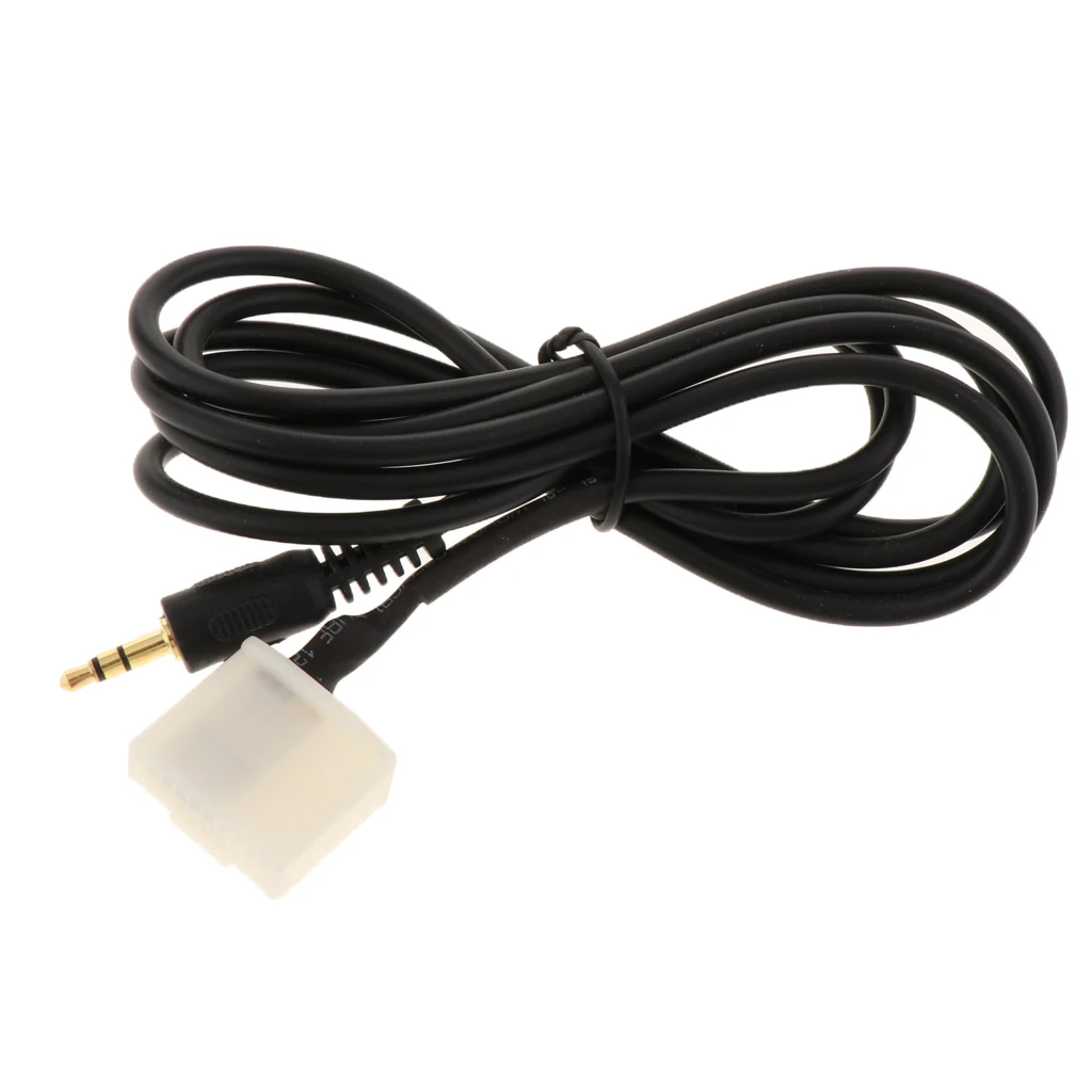 3.5mm Jack AUX Line In Adapter for Toyota RAV4 Camry Highlander Corolla