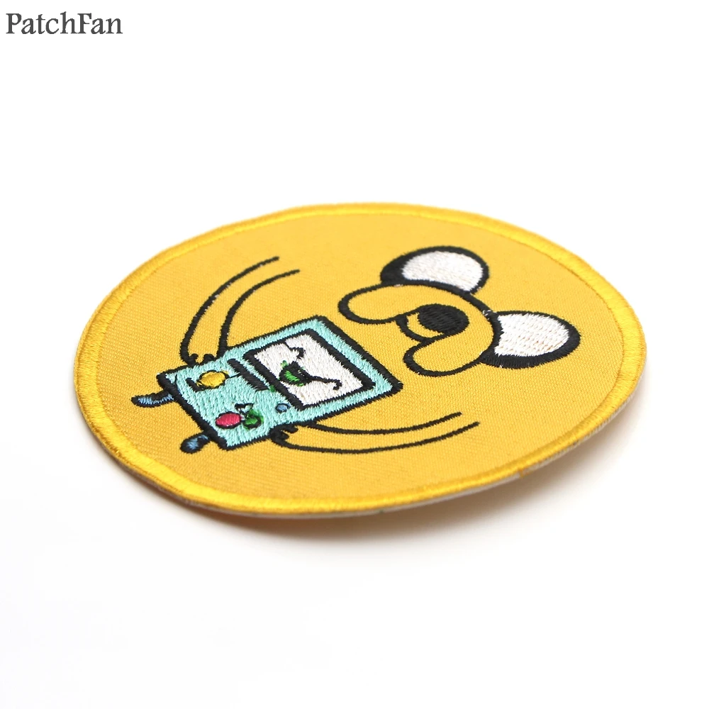 Patchfan Adventure time аппликация нашивки наклейки швейная сумка Джерси одежда para куртка значки железная футболка A0835