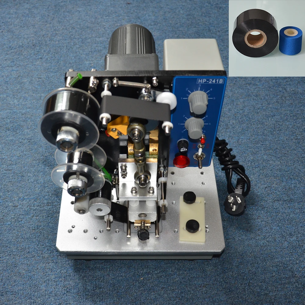 

241B type mrp expiry date printing machine on plastic bags