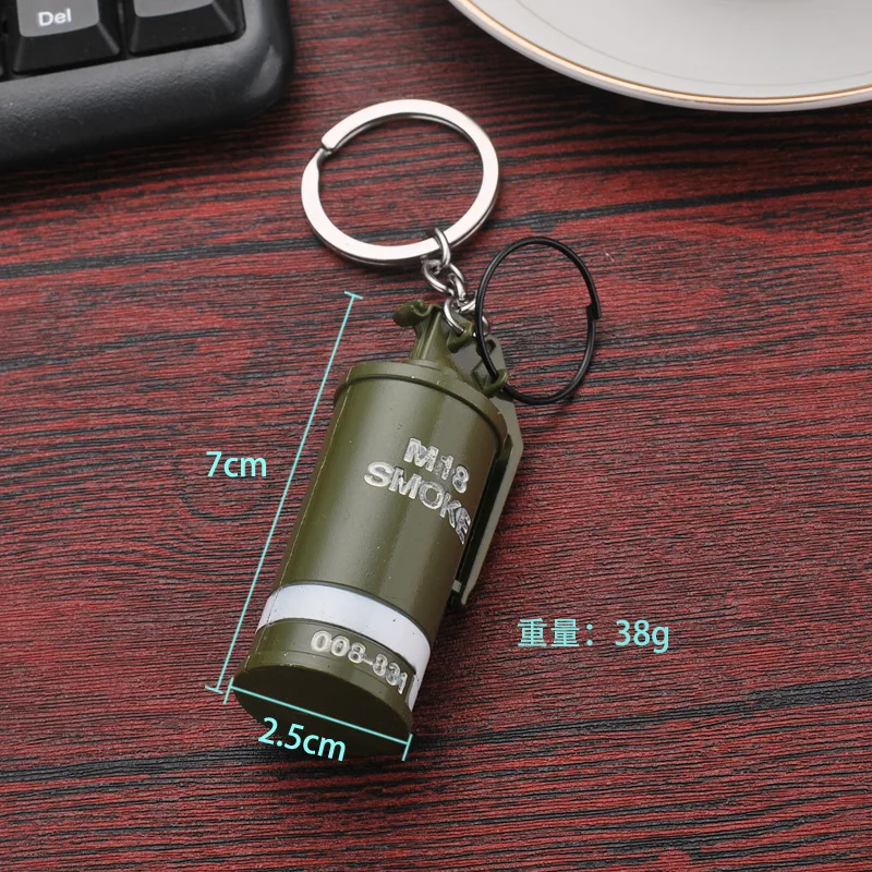 PLAYERUNKNOWN'S BATTLEGROUNDS дымовая бомба осколки оружие игрушки брелки косплей