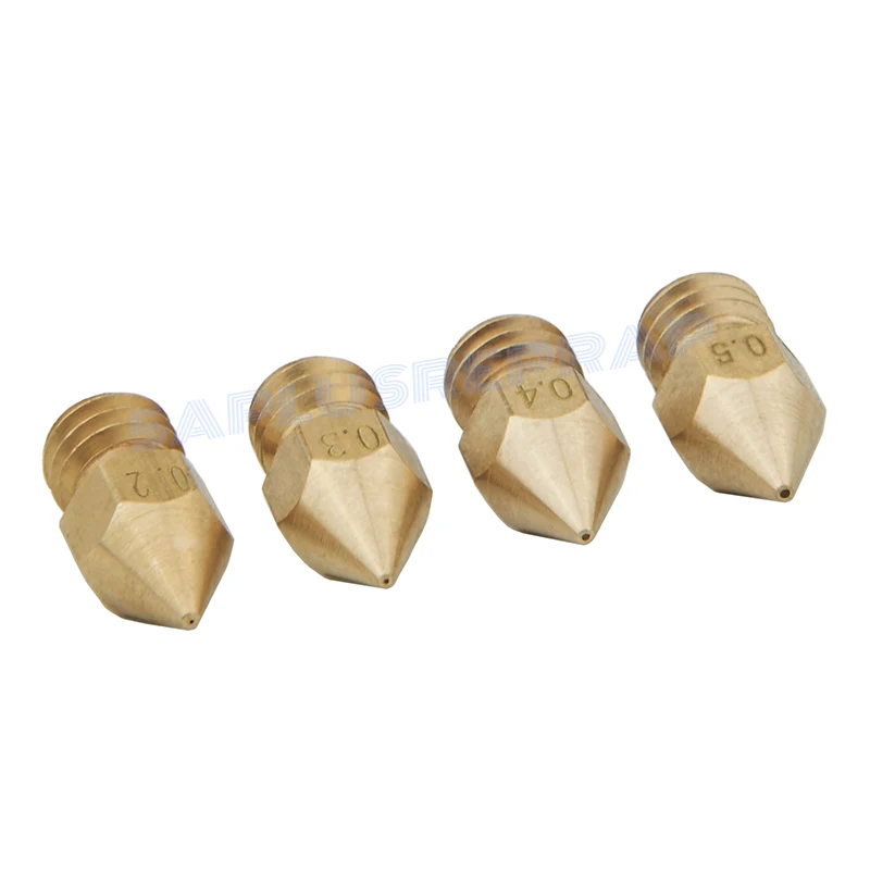 Cabeça de Impressão Opcional para 1.75mm Atacado Pces Bocal Extrusora 0.2mm 0.3mm 0.4mm 0.5mm Filamento Ender-3 Impressora 3d 50 Mk7 Mk8 19 Computador e Escritório