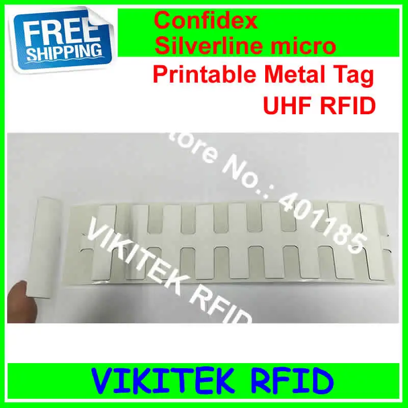 Confidex Silverline микро УВЧ RFID для печати теги металла 915 М 10 шт. EPC C1G2 ISO18000-6C небольшой все поверхности rfid метки