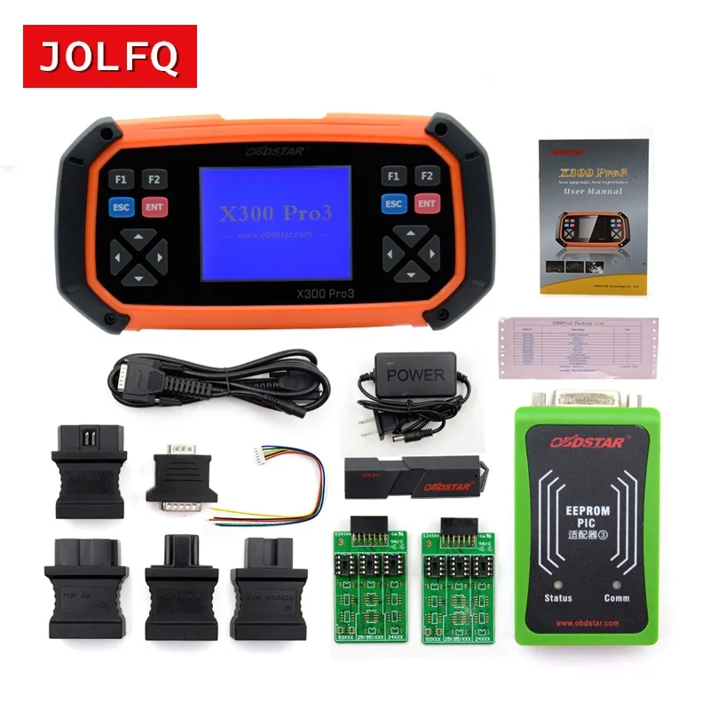 

2018 original OBDSTAR X300 PRO3 Key Master OBDII X300 Key Programmer Odometer Correction Tool EEPROM/PIC Update Online