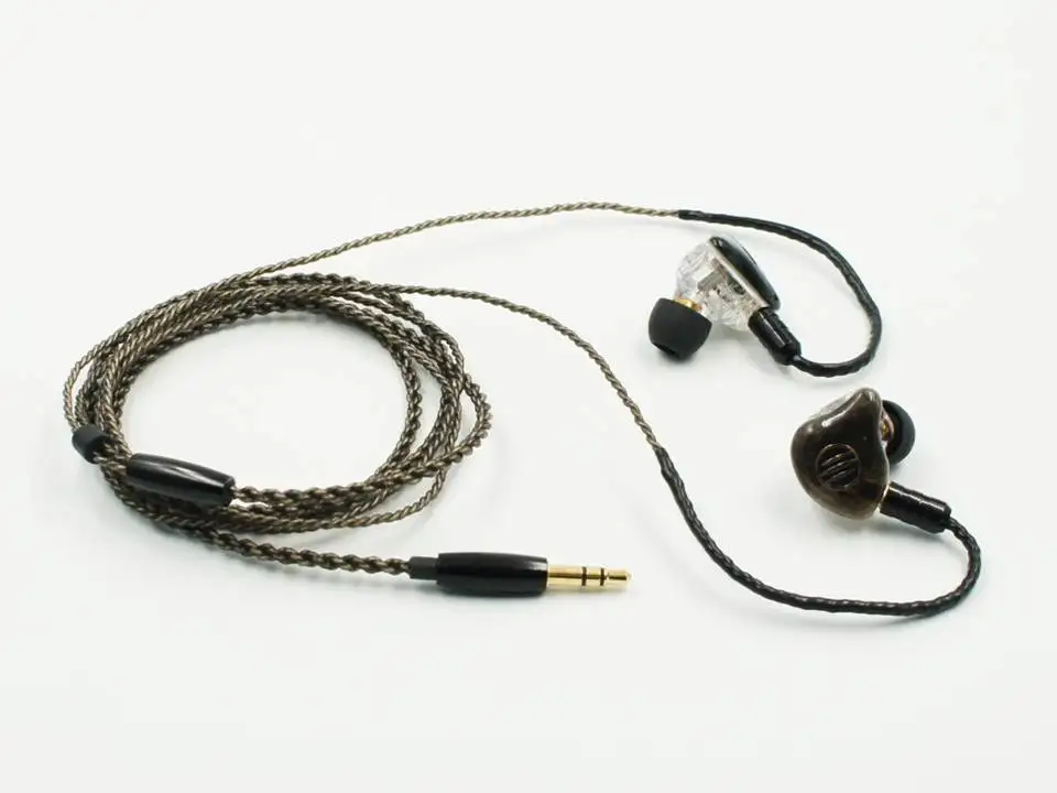2018 BGVP DS1 2BA DD Dual Balanced Armature 1 Dynamic Driver Hybrid MMCX Audiophile IEMS HIFI Music Monitor In ear Earphones
