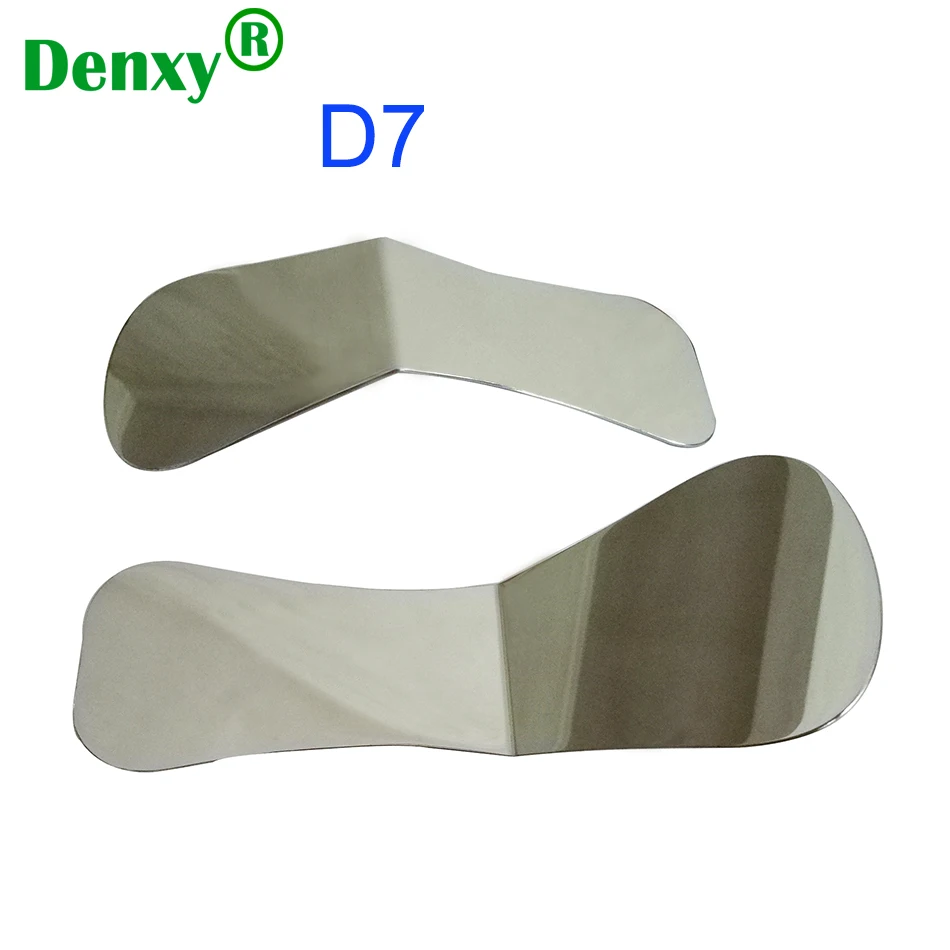 

Denxy D7 Quality 2 side Dental Mirror Photography Stainless Steel Mirror Autoclavable Intra-Oral Dental Orthodontic bracket