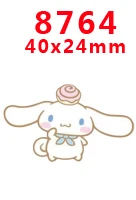 30 шт мультфильм персонаж плоское украшение из смолы PR 8399 - Цвет: 8764