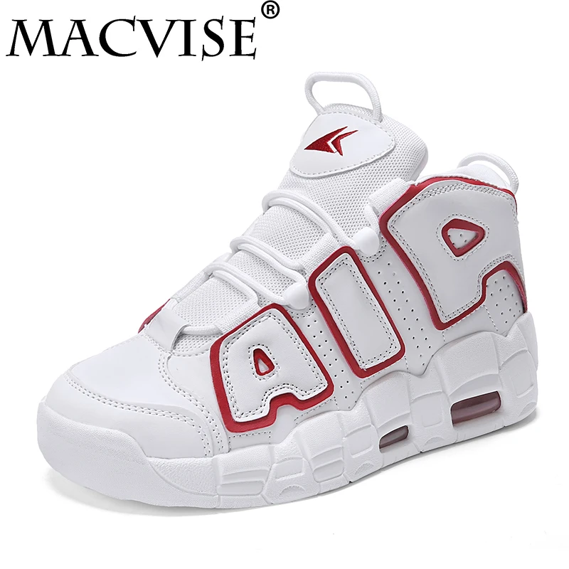 

Macvise 2018 Men Shoes Casual Comfortable Sweat-Absorbant Sneakers Flat Lace-Up Rubber Shoes Outdoor Fashion Letter Footwear