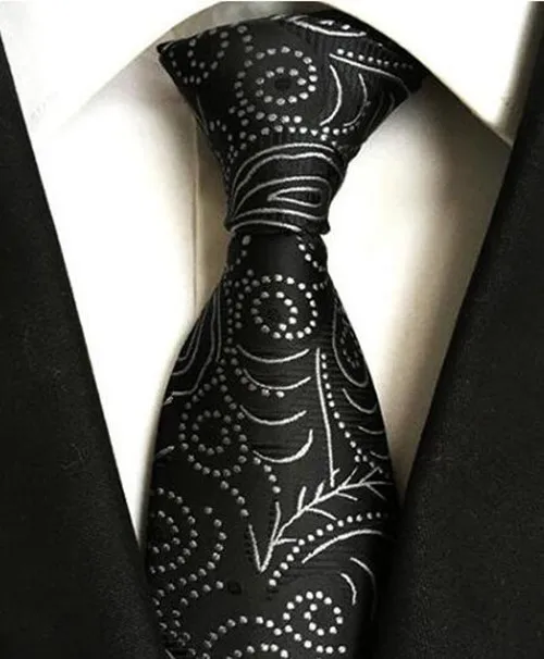 8 см галстуки в клетку Пейсли для мужчин Классические деловые Цветочные жаккардовый шелк роскошный свадебный галстук для жениха зажим для галстука - Цвет: Y118