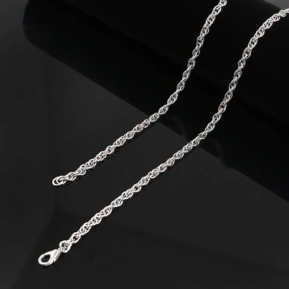 Buy 5pcs/lot Stainless Steel Chain Unisex Boys Girls