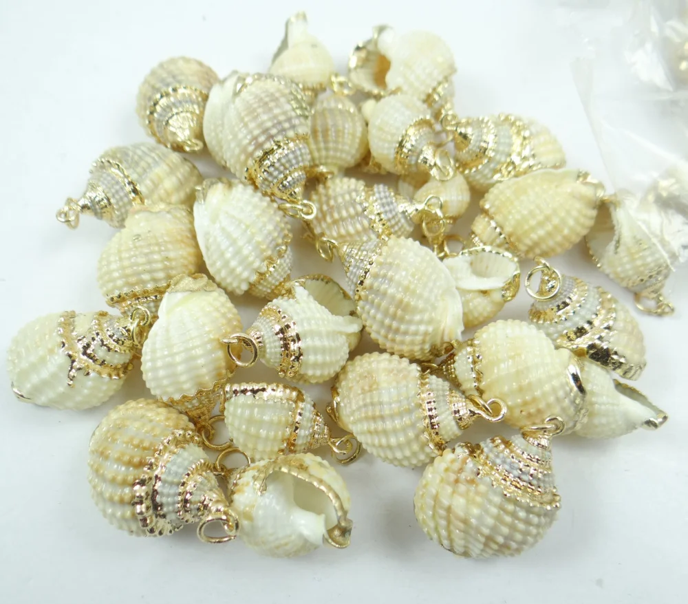 Новый модный корпус из раковины морской драгоценный камень подвеска бисер для