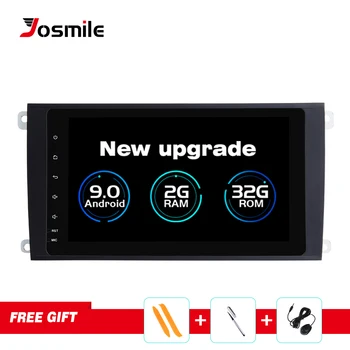 

Android 9.0 2 Din Car Radio Car Multimedia gps navigation dvd For Porsche Cayenne GTS 2003 -2010 955 mm Head Unit stereo audio