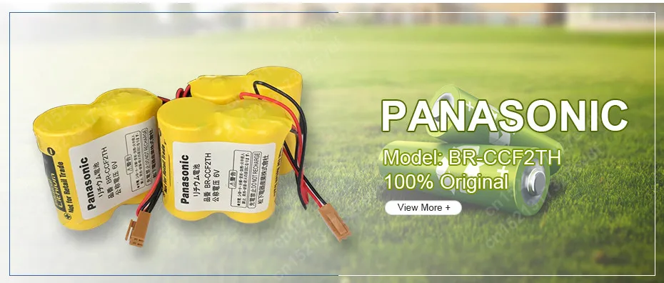 Panasonic 5 шт./лот BR-CCF2TH батарея с w/2 P вилкой 6 в 5000 мАч PLC FANUC литиевые батареи