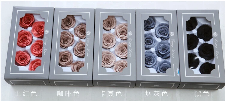 Консервированные rose.5-6 см цветочного бутона, diy Подарочная головоломка, креативный подарок