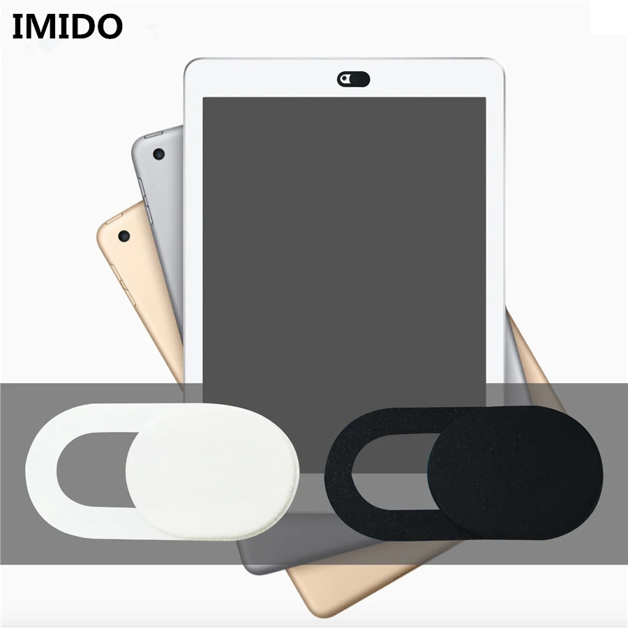 Black and White High Quality WebCam Cover Shutter Magnet
