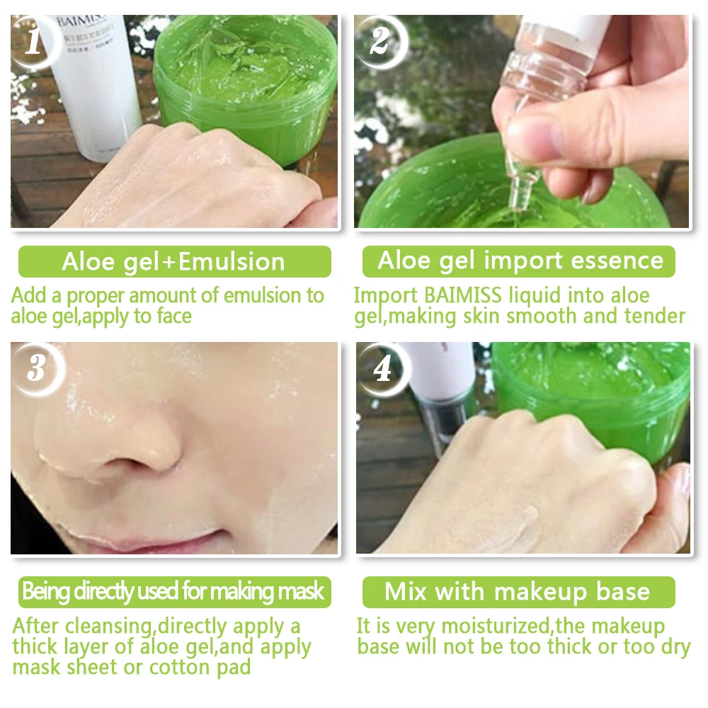 gel a base di aloe vera