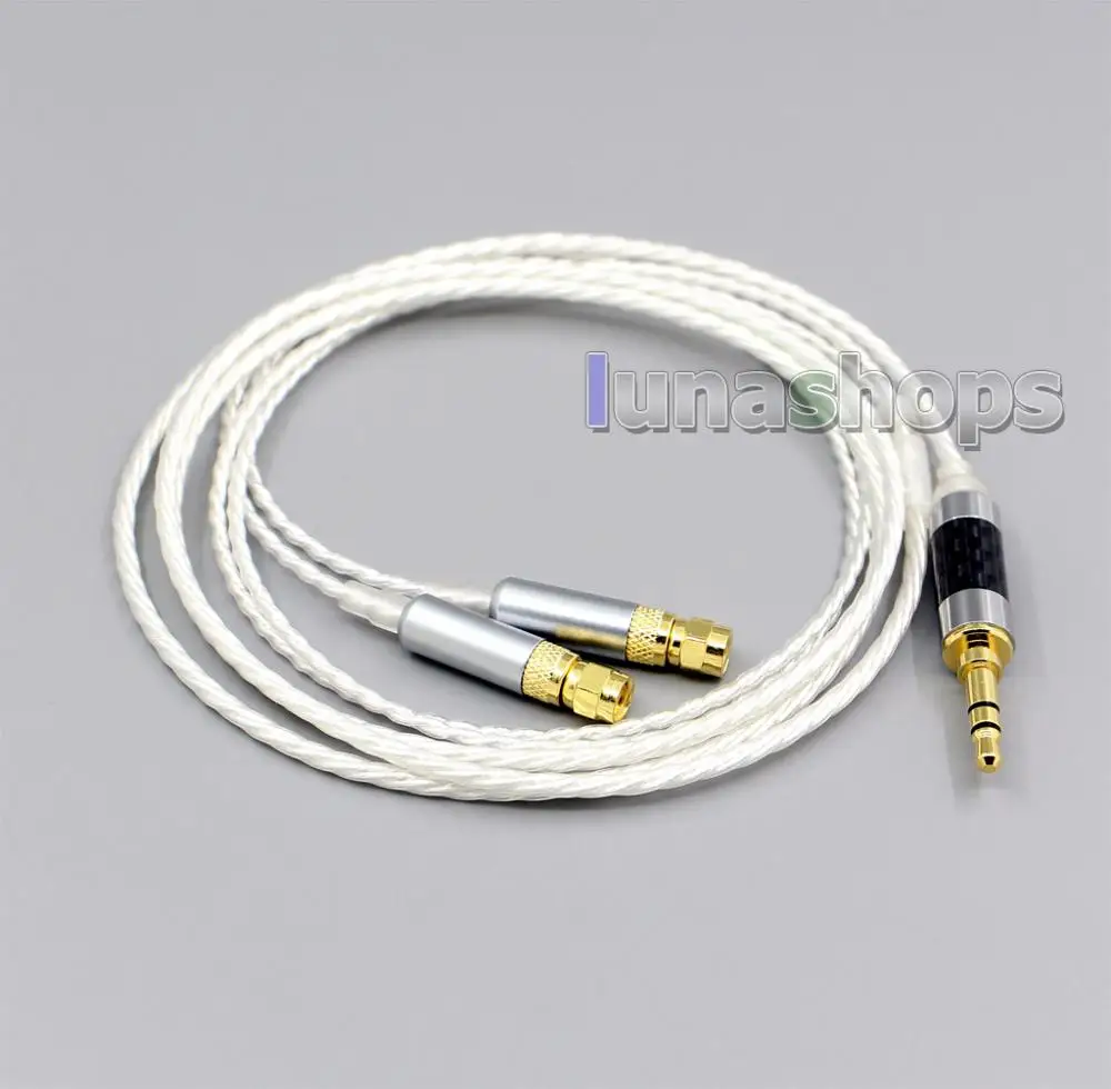 LN004820 Hi Res 7N OCC Silver Plated Headphone Earphone Cable For HiFiMan HE400 HE5 HE6 HE300 HE4 HE500 HE600